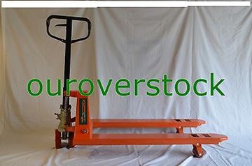 Picture of NEW PALLET JACK - 5500 lb. Cap. - 27"x48" PALLET TRUCK (#111696643089)