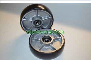 Picture of A Pair of Crown PTH50 Steer Wheels 44495-001 Steel Hub (#112164186336)