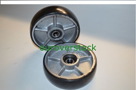 Picture of A Pair of Crown PTH50 Steer Wheels 44495-001 Steel Hub (#112164186336)