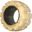 Picture of 18 X 7 X 12.125  Forklift Tire Rubber - Traction Non-Marking (#121320104738)