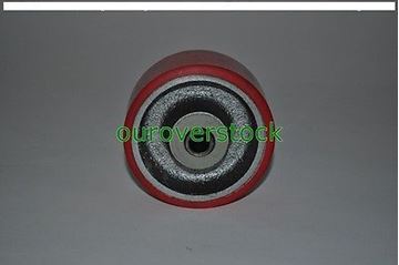 Picture of 4" x 2" Polyurethane on Cast Iron Wheel for Casters or Equipment (#121909614923)