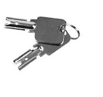 Picture of CLARK FORKLIFT KEY SET 906591 (2 KEYS) HYSTER, MITSUBISHI, TOYOTA, YALE (#131504279101)